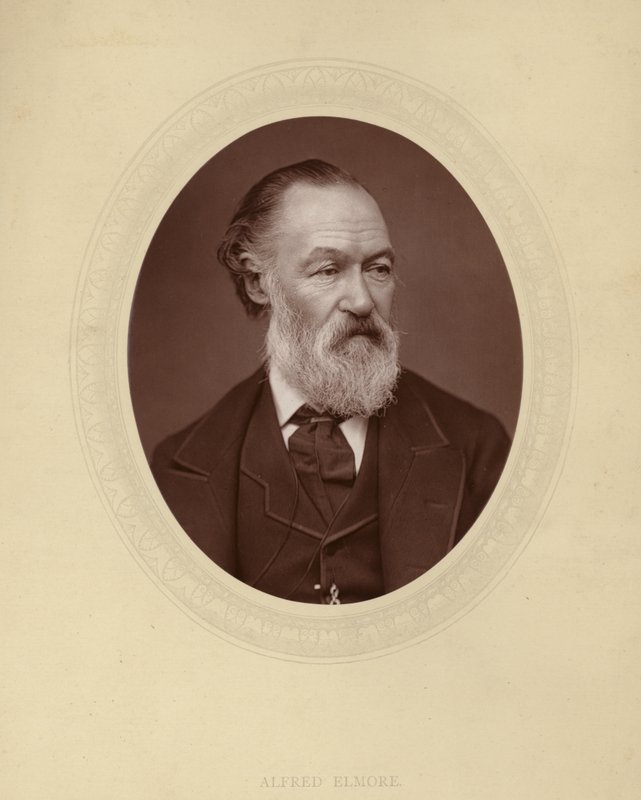 Alfred Elmore da English Photographer