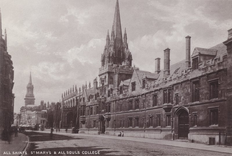 Tutti i Santi, Santa Maria e All Souls College da English Photographer