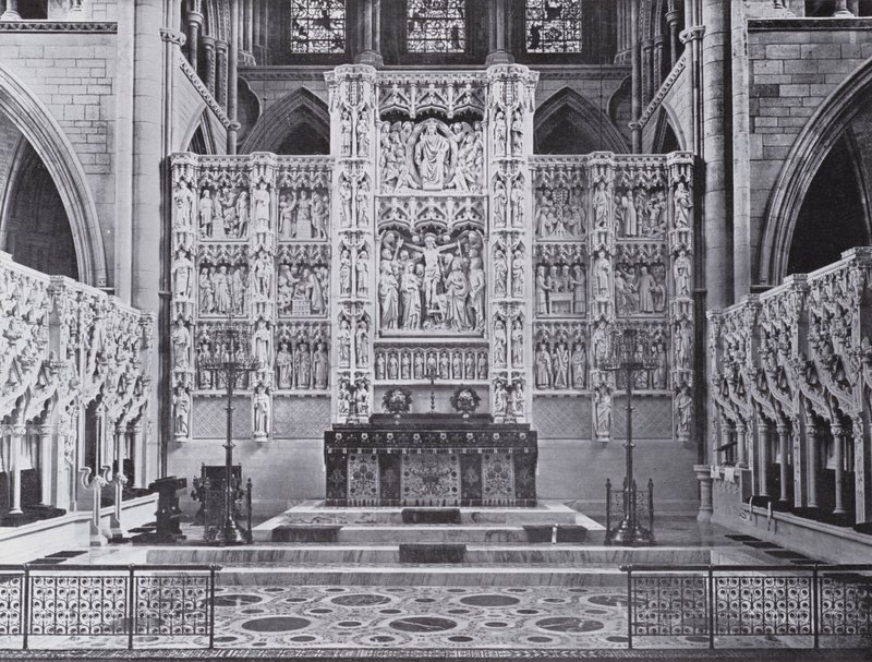Altare e Reredos, Cattedrale di Truro da English Photographer