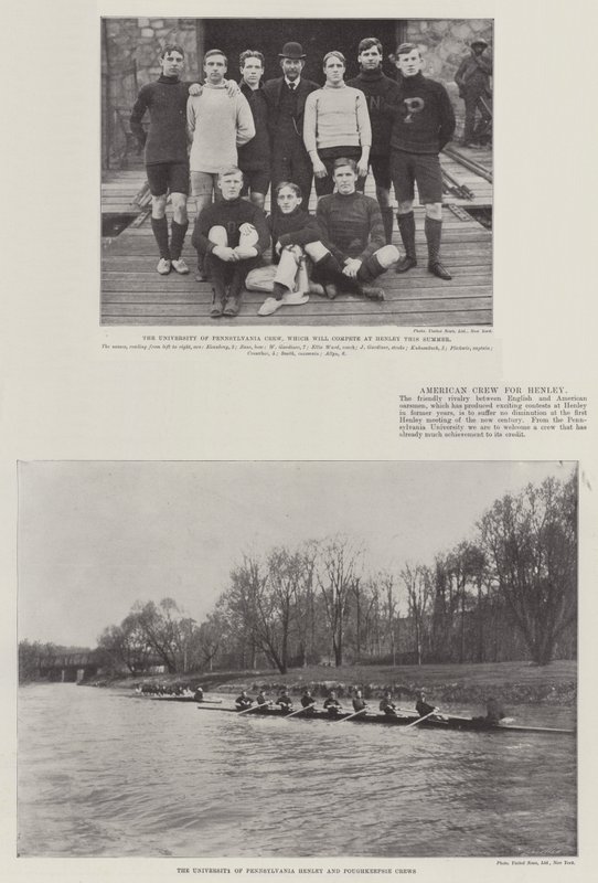 Equipaggio americano per Henley da English Photographer