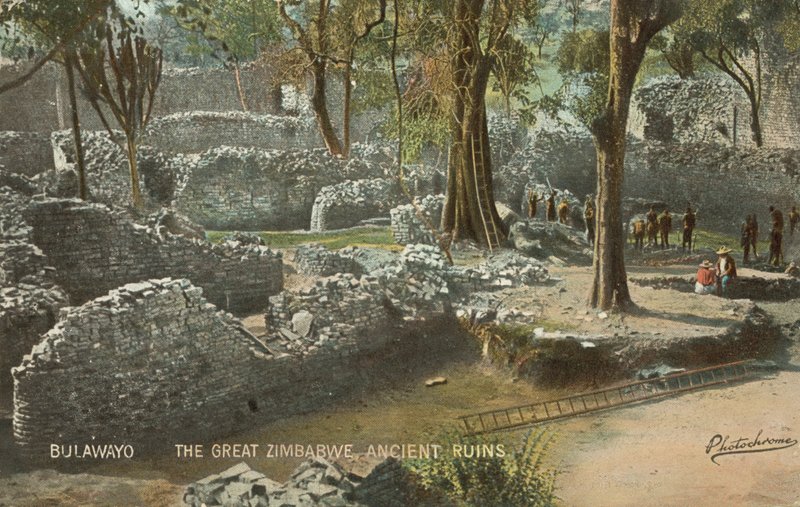 Antiche rovine del Grande Zimbabwe da English Photographer
