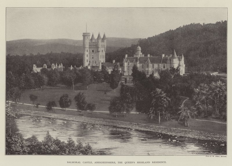 Castello di Balmoral, Aberdeenshire, la Residenza di Montagna della Regina da English Photographer