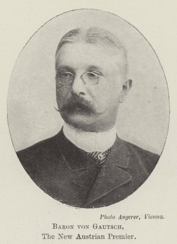 Barone von Gautsch, il nuovo Premier Austriaco da English Photographer