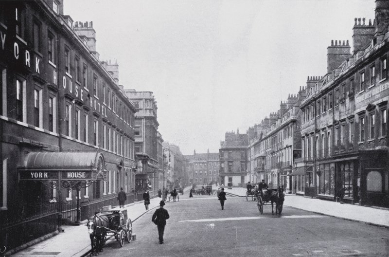 Bath: Edifici Princes ed Edgar da English Photographer
