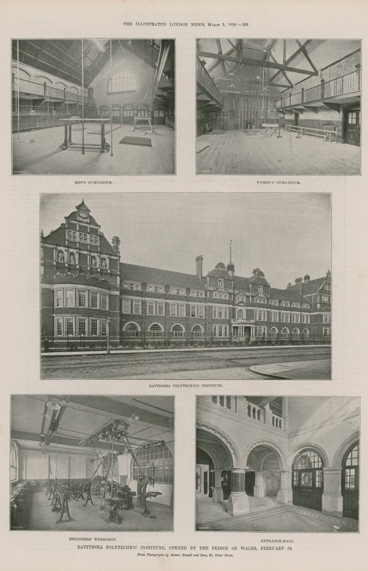 Istituto Politecnico di Battersea da English Photographer