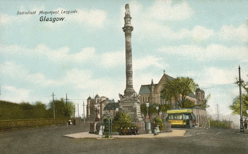 Monumento della Battaglia di Langside, Glasgow da English Photographer