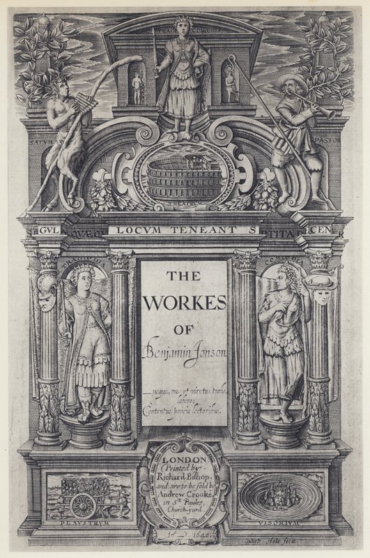 Ben Jonson, Le opere, W Stansby 1616 da English Photographer