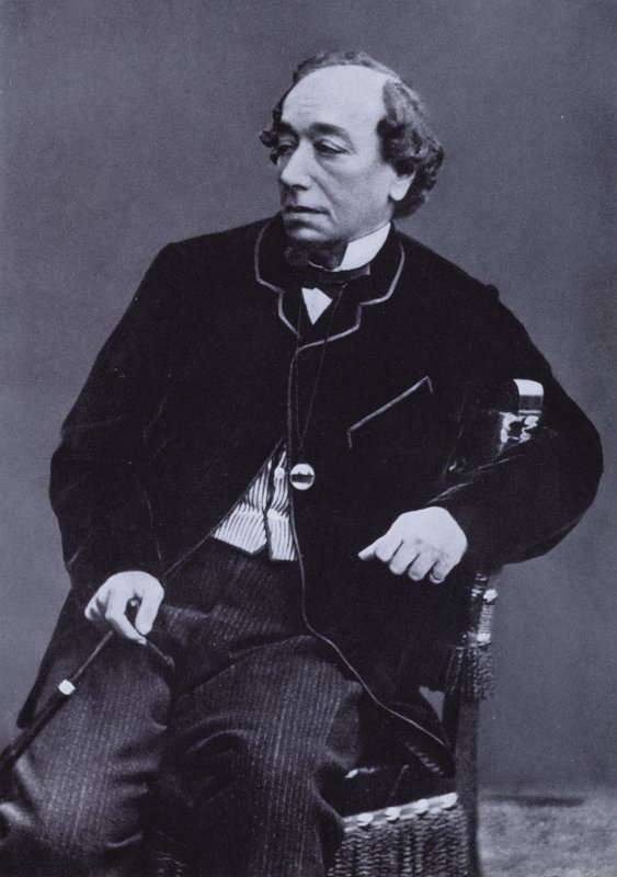Benjamin Disraeli, Conte di Beaconsfield, politico conservatore britannico e Primo Ministro da English Photographer