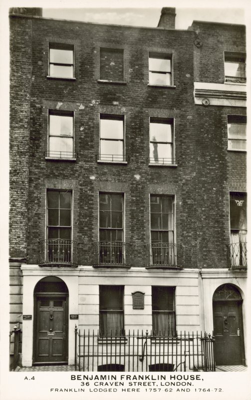Casa di Benjamin Franklin, Craven Street, Londra da English Photographer