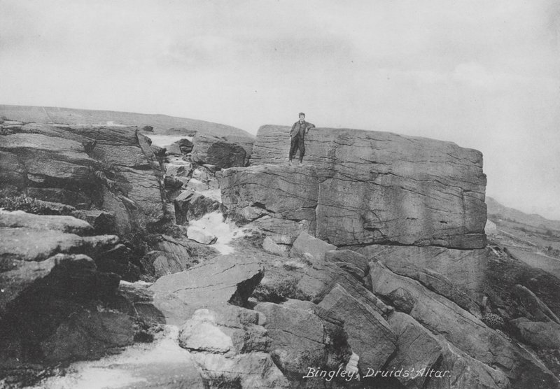 Bingley, Altare dei Druidi da English Photographer