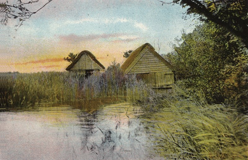 Case delle Barche, Horsey Mere da English Photographer