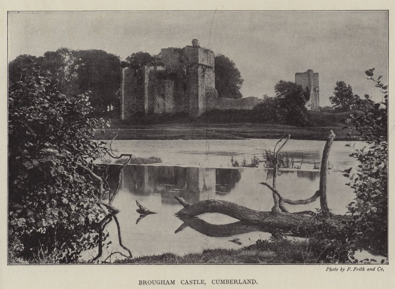 Castello di Brougham, Cumberland da English Photographer