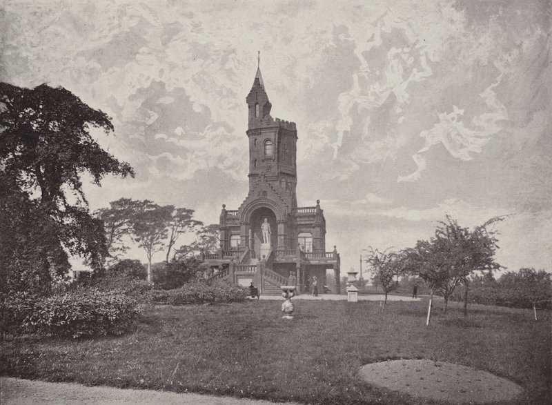 Monumento a Burns, Kay Park, Kilmarnock da English Photographer