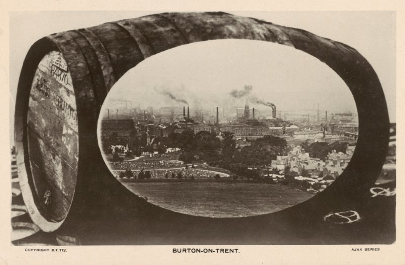 Burton-on-Trent, Staffordshire, centro tradizionale dell