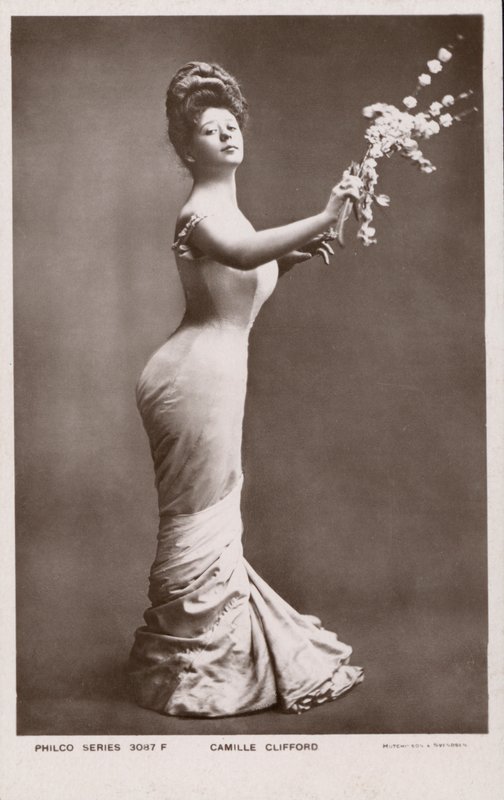 Camille Clifford, la Gibson Girl originale da English Photographer