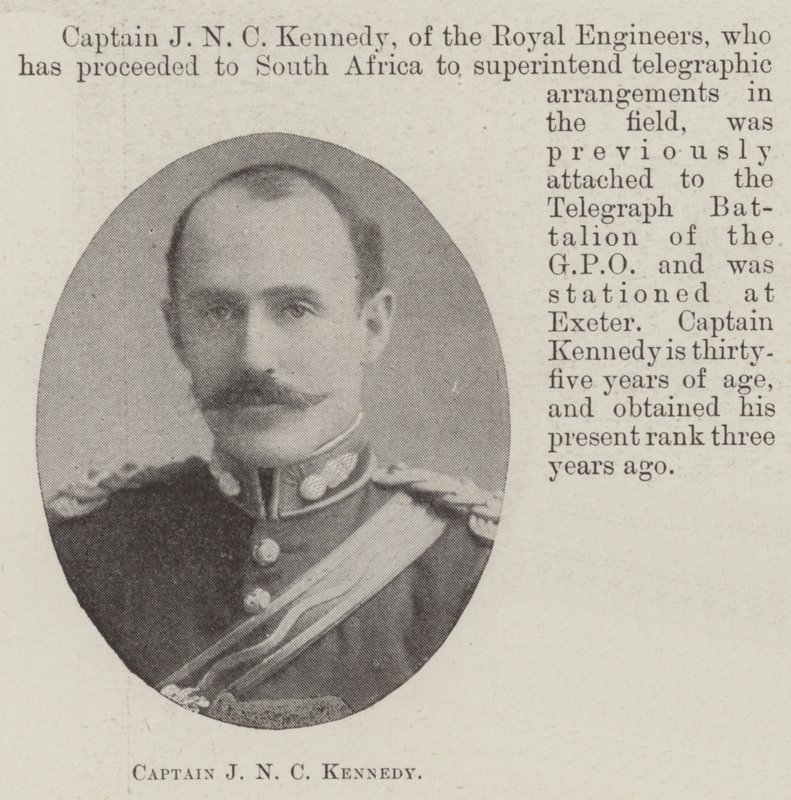 Capitano J N C Kennedy da English Photographer