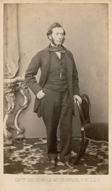 Capitano Sir Leopold McClintock da English Photographer