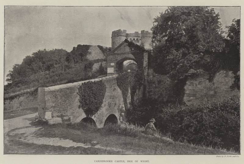 Castello di Carisbrooke, Isola di Wight da English Photographer