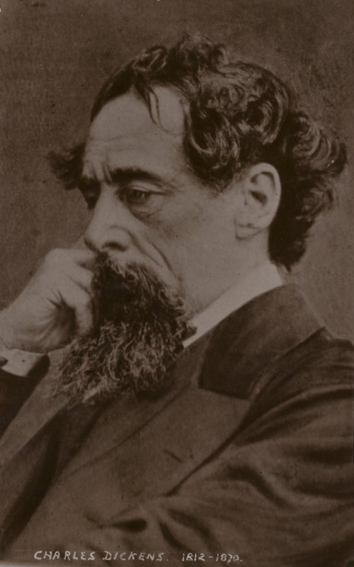 Charles Dickens (1812-1870), romanziere inglese da English Photographer