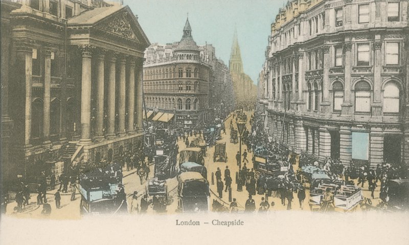 Cheapside, Londra da English Photographer