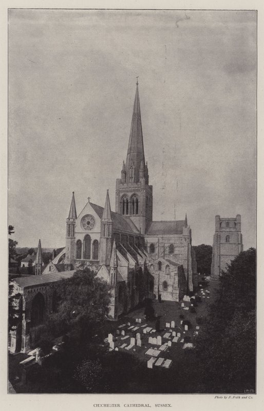 Cattedrale di Chichester, Sussex da English Photographer