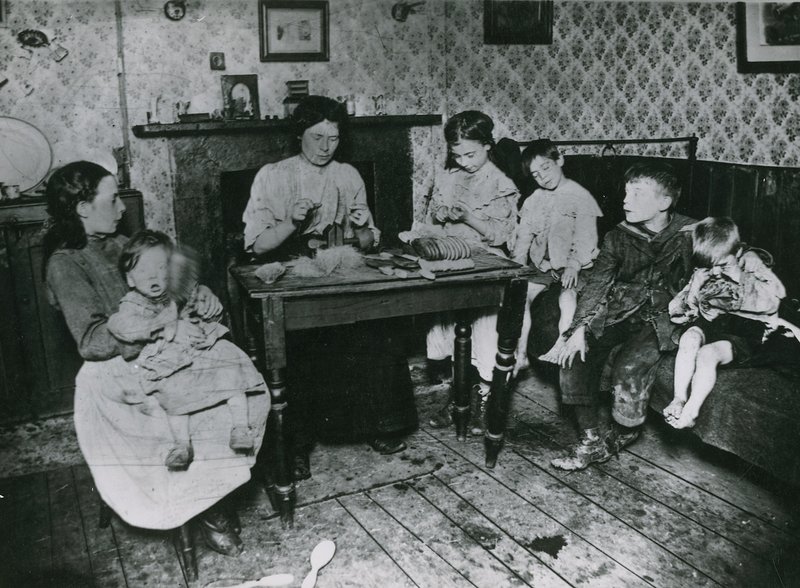 Povertà infantile, Londra da English Photographer