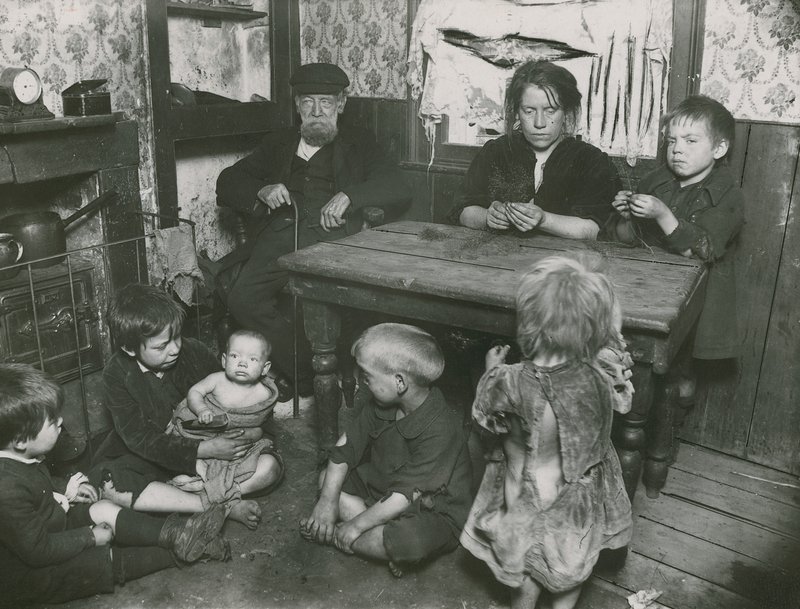 Povertà infantile, Londra da English Photographer