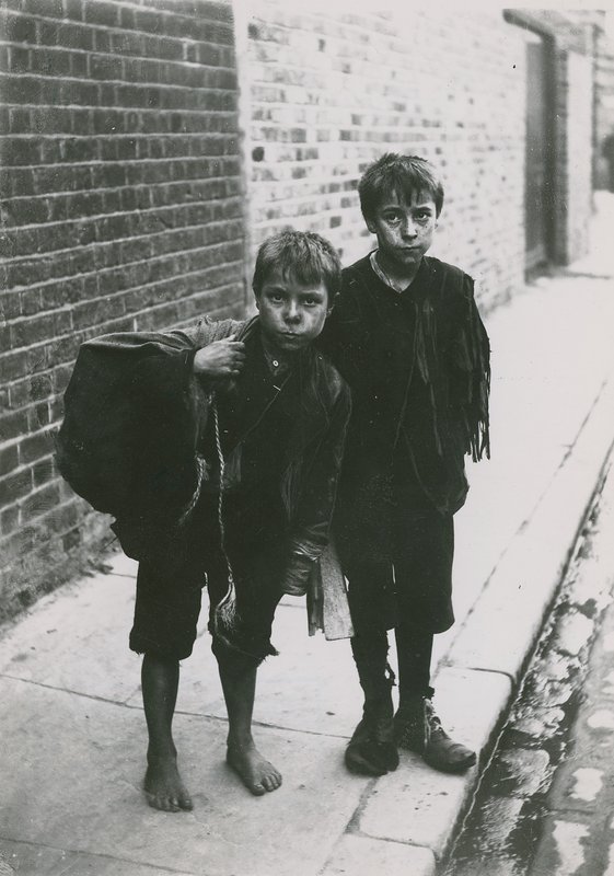 Povertà infantile, Londra da English Photographer