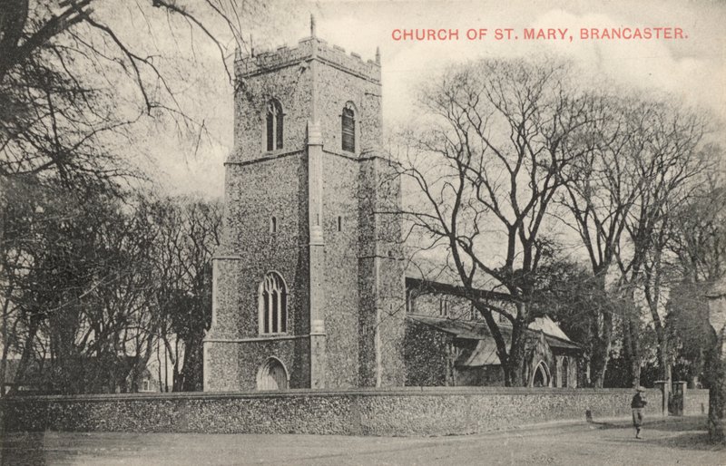Chiesa di Santa Maria, Brancaster, Norfolk da English Photographer