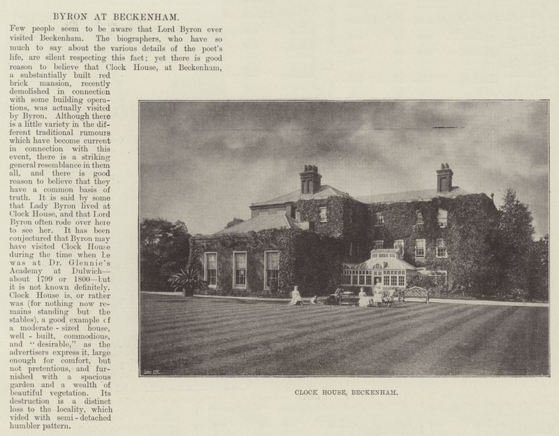 Clock House, Beckenham da English Photographer