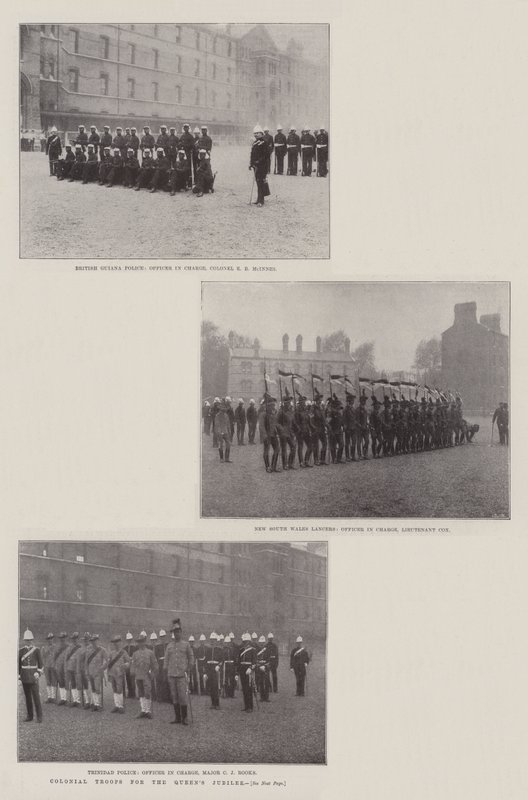 Truppe coloniali per il Giubileo della Regina da English Photographer