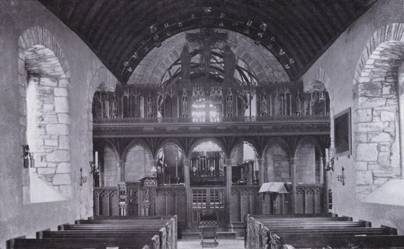 Cornovaglia: Lo schermo, Chiesa di San Crantock da English Photographer