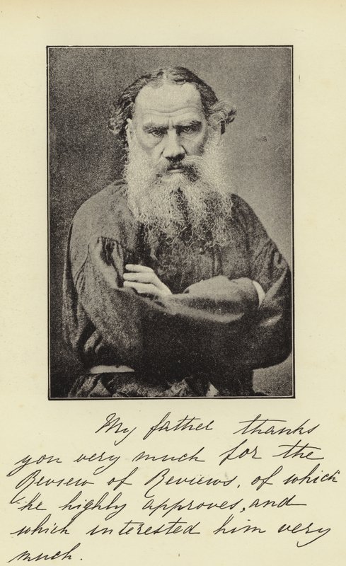 Conte Tolstoi da English Photographer