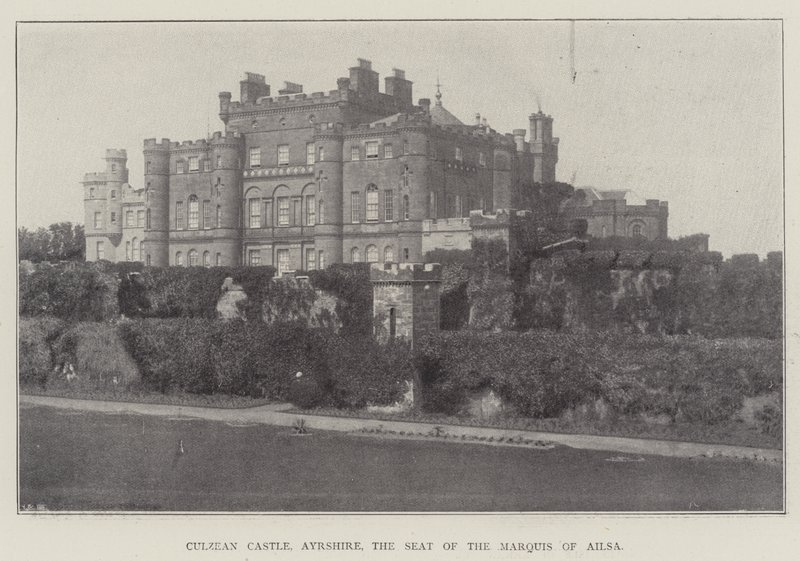Castello di Culzean, Ayrshire, la Residenza del Marchese di Ailsa da English Photographer