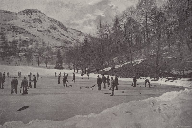 Curling a Birnam da English Photographer