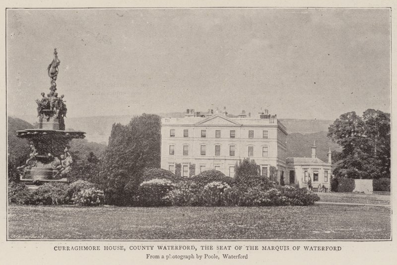 Curraghmore House, contea di Waterford, la residenza del marchese di Waterford da English Photographer