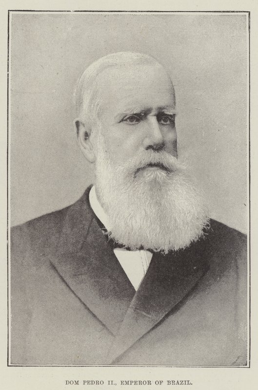 Dom Pedro II, Imperatore del Brasile da English Photographer