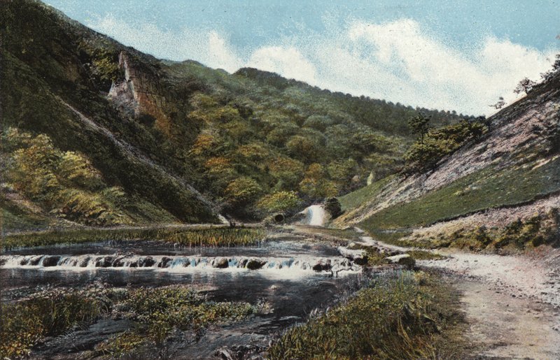 Dovedale, Roccia del Castello da English Photographer