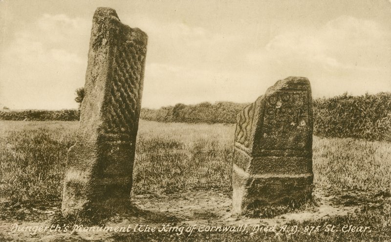 Monumento di Dungerth, St Clear, Cornovaglia da English Photographer