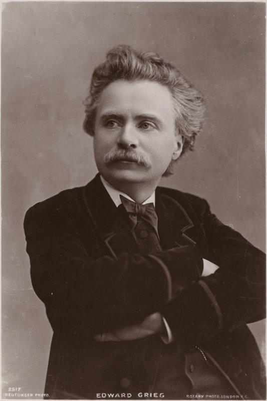 Edvard Grieg da English Photographer