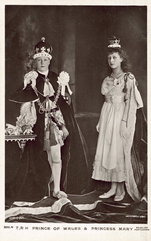 Edoardo, Principe di Galles e Maria, Principessa Reale da English Photographer