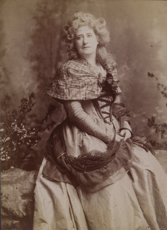 Ellen Terry come Clarisse in Robespierre, Lyceum Theatre da English Photographer