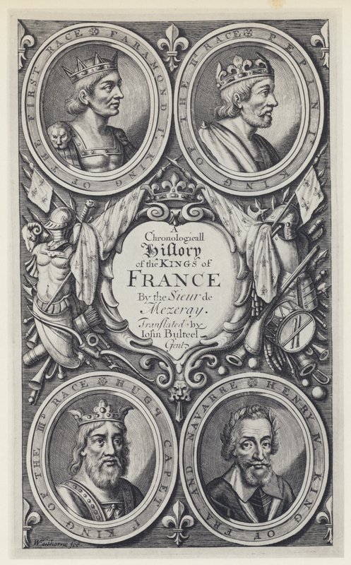F Eudes de Mezeray, Una Storia Cronologica dei Re di Francia, Tr J Bulteel, T N per T Basset, ecc. 1683 da English Photographer