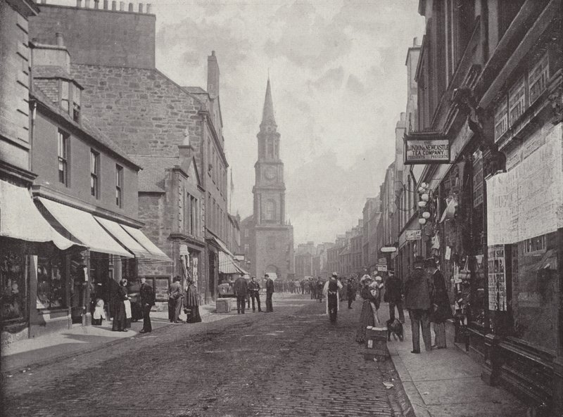 Falkirk, High Street da English Photographer
