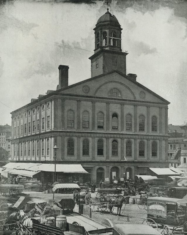 Faneuil Hall, Boston da English Photographer