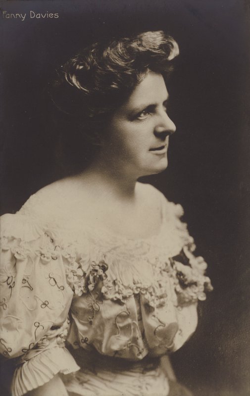 Fanny Davies, pianista britannica da English Photographer