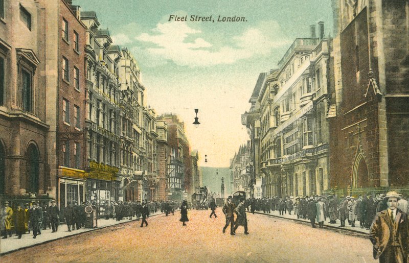 Fleet Street, Londra da English Photographer