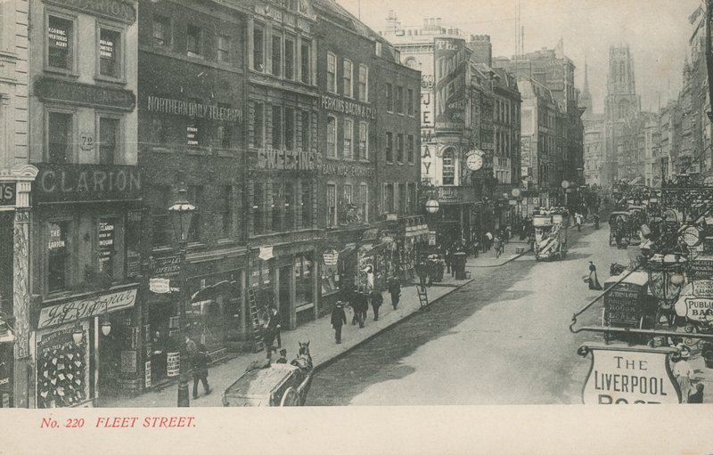 Fleet Street, Londra da English Photographer