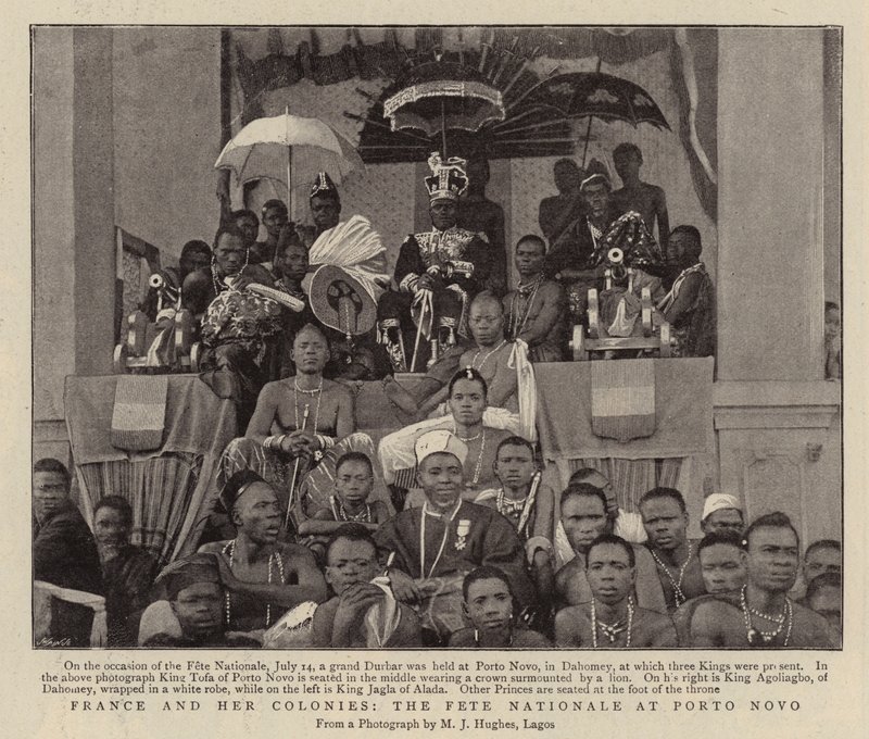 La Francia e le sue colonie, la Festa Nazionale a Porto Novo da English Photographer