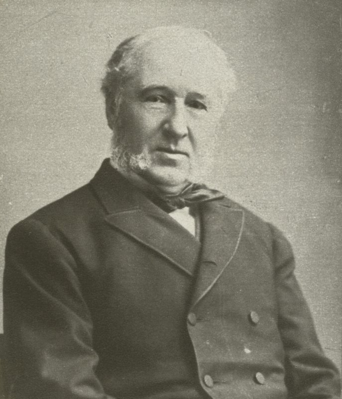 Frederick Greenwood, editore del Pall Mall Gazette (foto b/n) da English Photographer